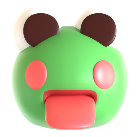 Frosch  3D Icon