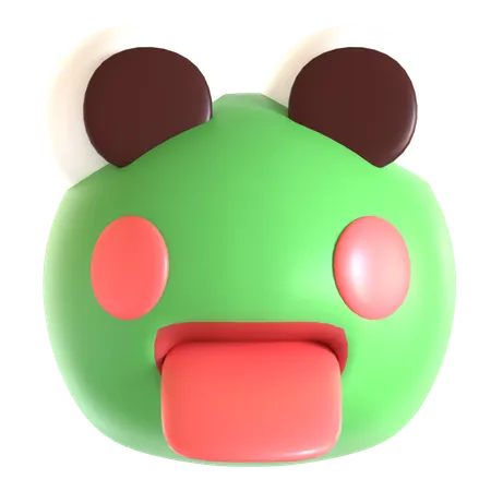 Frosch  3D Icon