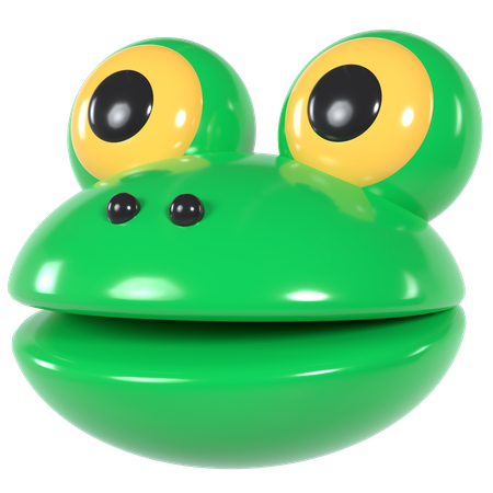 Frosch  3D Icon