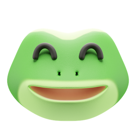 Frosch  3D Icon