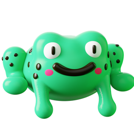 Frosch  3D Icon