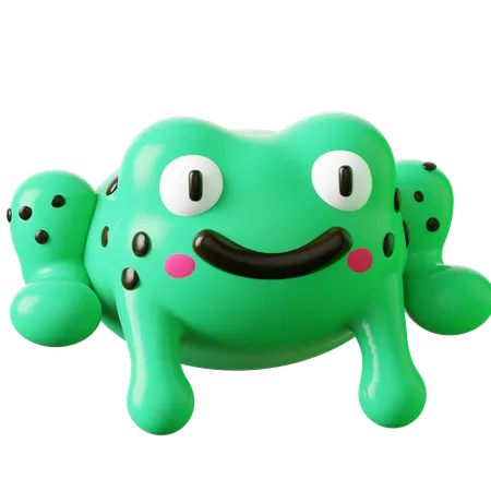 Frosch  3D Icon