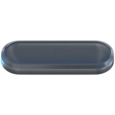 Frosted Glass Modal  3D Icon