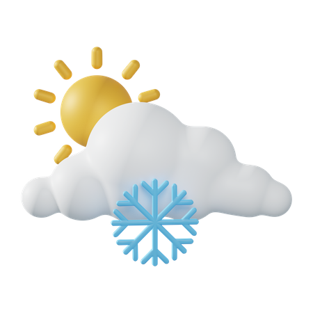 Frosty Sunny  3D Icon