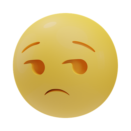 Frown  3D Emoji