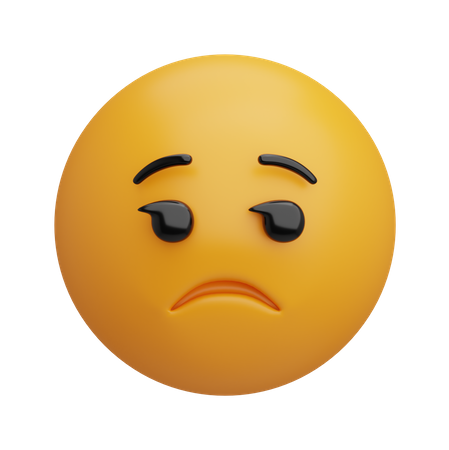 Frown  3D Icon