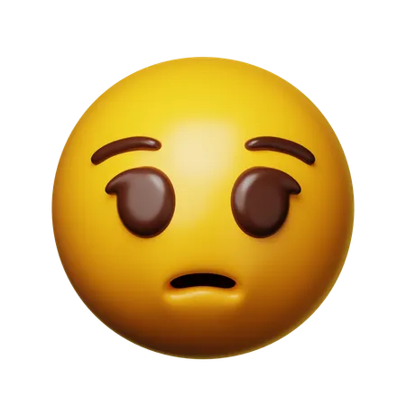 Frown Emoji  3D Icon