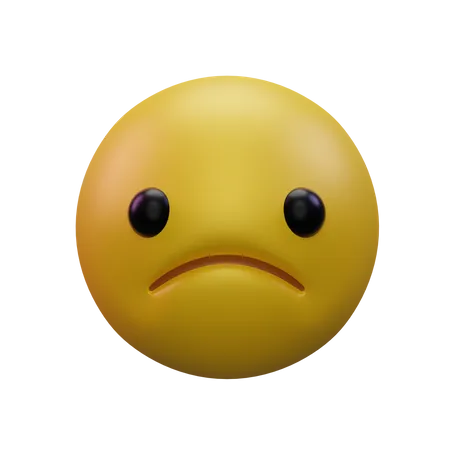 Frowning  3D Icon