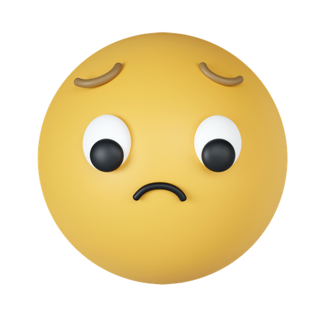 Frowning  3D Icon