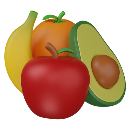 Früchte  3D Icon