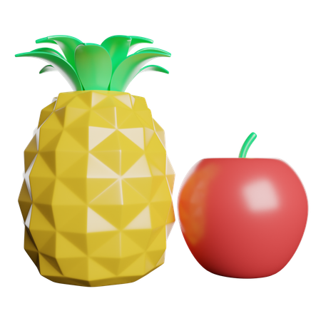 Früchte  3D Icon