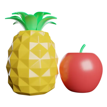 Früchte  3D Icon