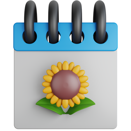 Frühling  3D Icon