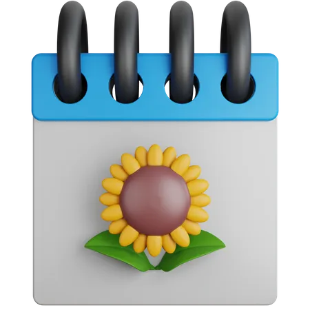 Frühling  3D Icon