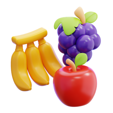 フルーツ  3D Icon