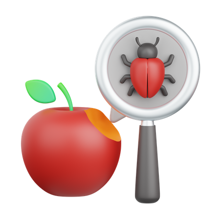 Insecte fruitier  3D Icon