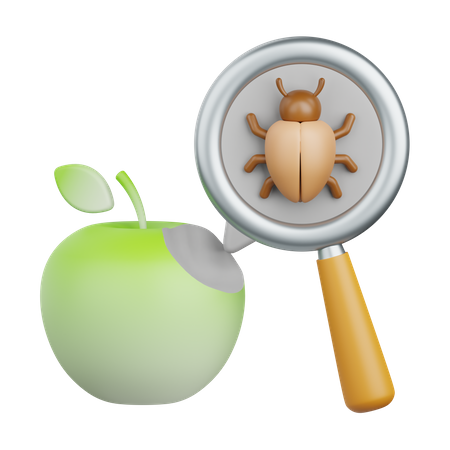 Insecte fruitier  3D Icon