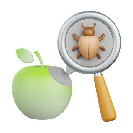 Insecte fruitier  3D Icon