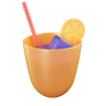 3d fruit juice emoji