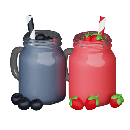 Fruit Juices  3D Icon