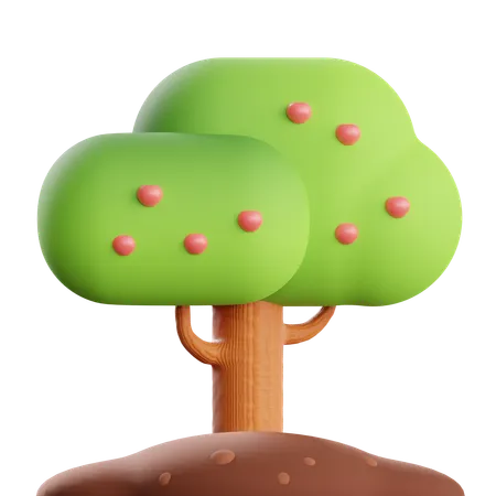 Fruit Tree  3D Icon
