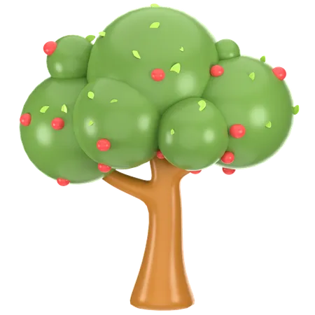 Fruit Tree  3D Icon