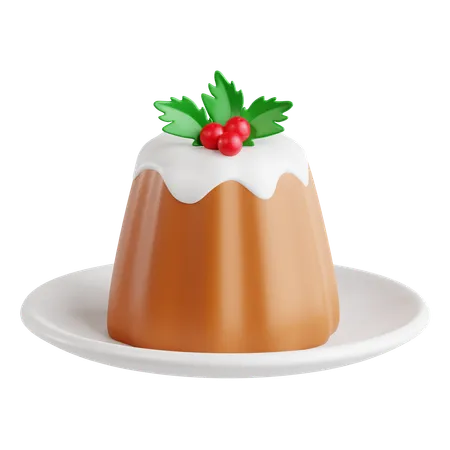 Fruitcake  3D Icon