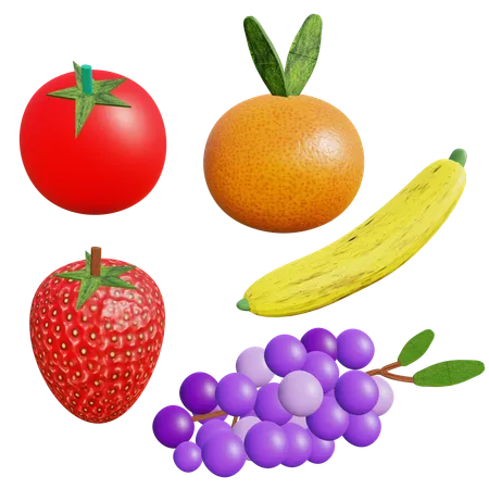 Fruits  3D Icon