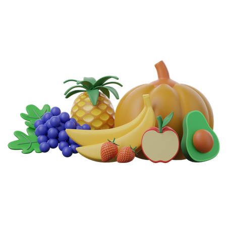 Fruits 3D Icon