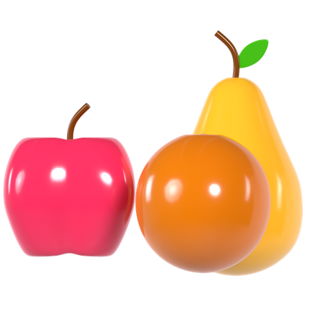 Fruits 3D Illustration