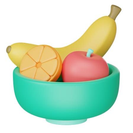 Fruits sains  3D Icon