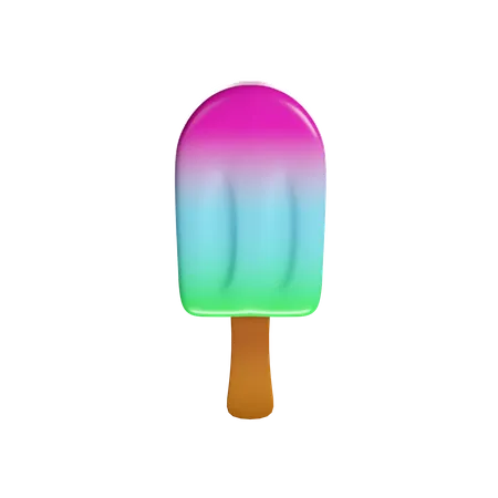 Fruity Ice Cream  3D Icon