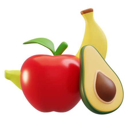 Fruta  3D Icon