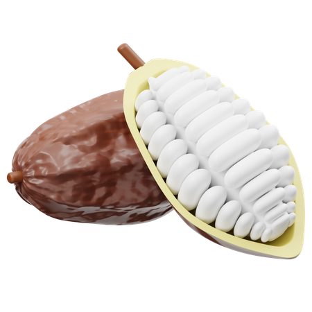 Fruta chocolate  3D Icon