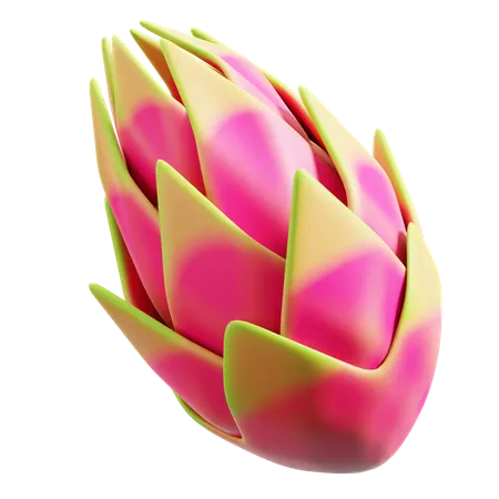 Fruta do dragão  3D Icon