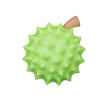 Fruta durian  3D Icon