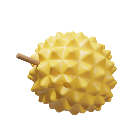 Fruta durian  3D Illustration