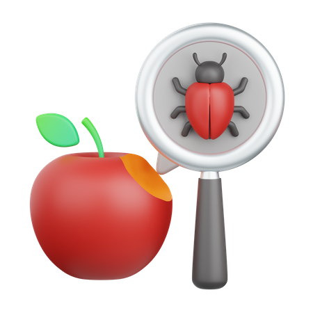 Inseto fruta  3D Icon