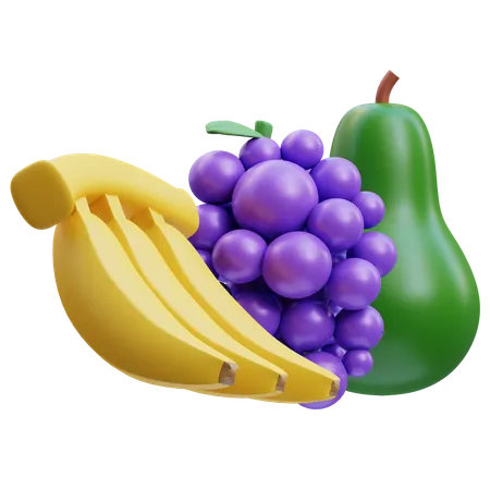 Frutas  3D Icon