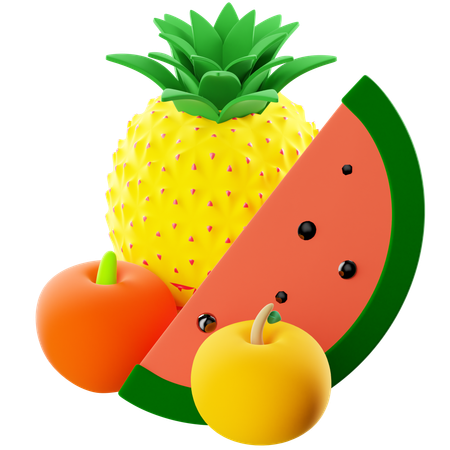 Frutas  3D Icon