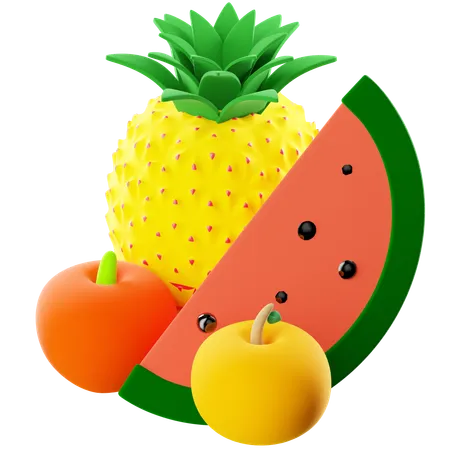 Frutas  3D Icon