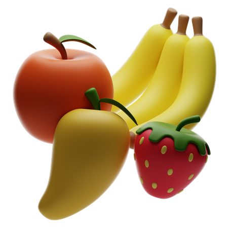 Frutas  3D Icon