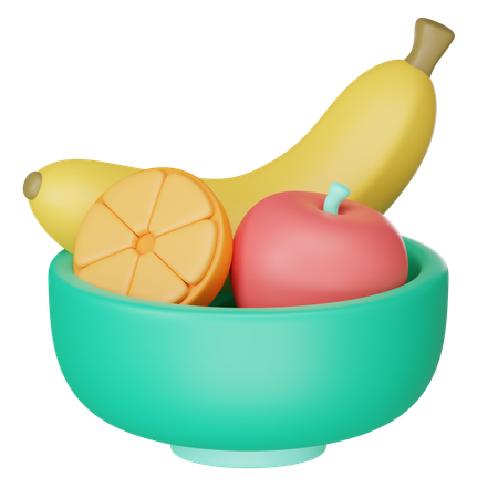 Frutas Saludables  3D Icon