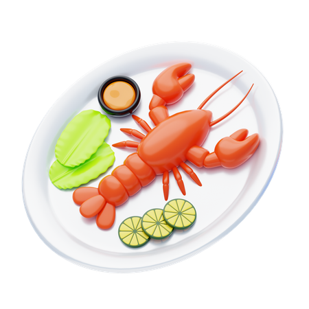 Frutos do mar  3D Icon