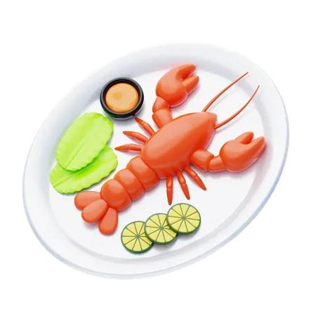 Frutos do mar  3D Icon