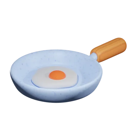 Frying Pan 3 D Icon 3D Icon