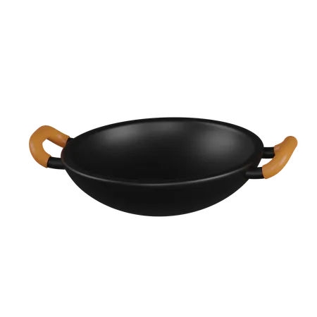 Frying pan  3D Icon