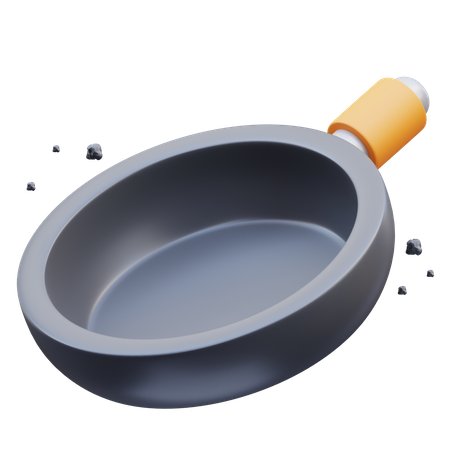 Frying pan  3D Icon