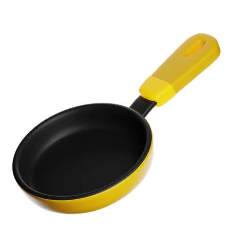 Frying Pan  3D Icon