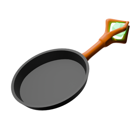 Frying Pan  3D Icon